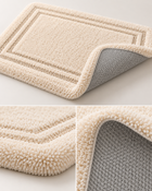 MAVEROLIR® Hotel Luxe Plush Bath Mat – Soft Absorbent Non-Slip Bathroom Rug